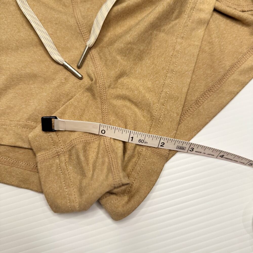 Wowie Kozie Lounge Shorts Wheat Tan Women’s Small Boho Tribal Pocket Loungewear - Picture 3 of 16